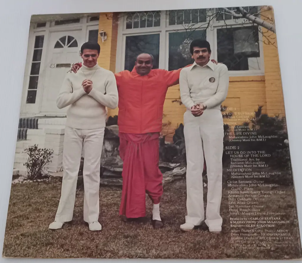 Carlos Santana & John McLaughlin, Love Devotion Surrender Image 1++
